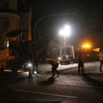 20 Tonnen Asphalt für die Kreuzung an der Jahnstraße in Bernau 30 Bernau LIVE