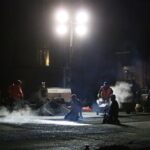 20 Tonnen Asphalt für die Kreuzung an der Jahnstraße in Bernau 11 Bernau LIVE