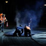 20 Tonnen Asphalt für die Kreuzung an der Jahnstraße in Bernau 13 Bernau LIVE