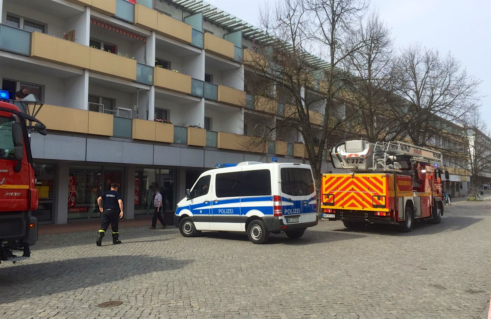 Feuerwehreinsatz in Bernau