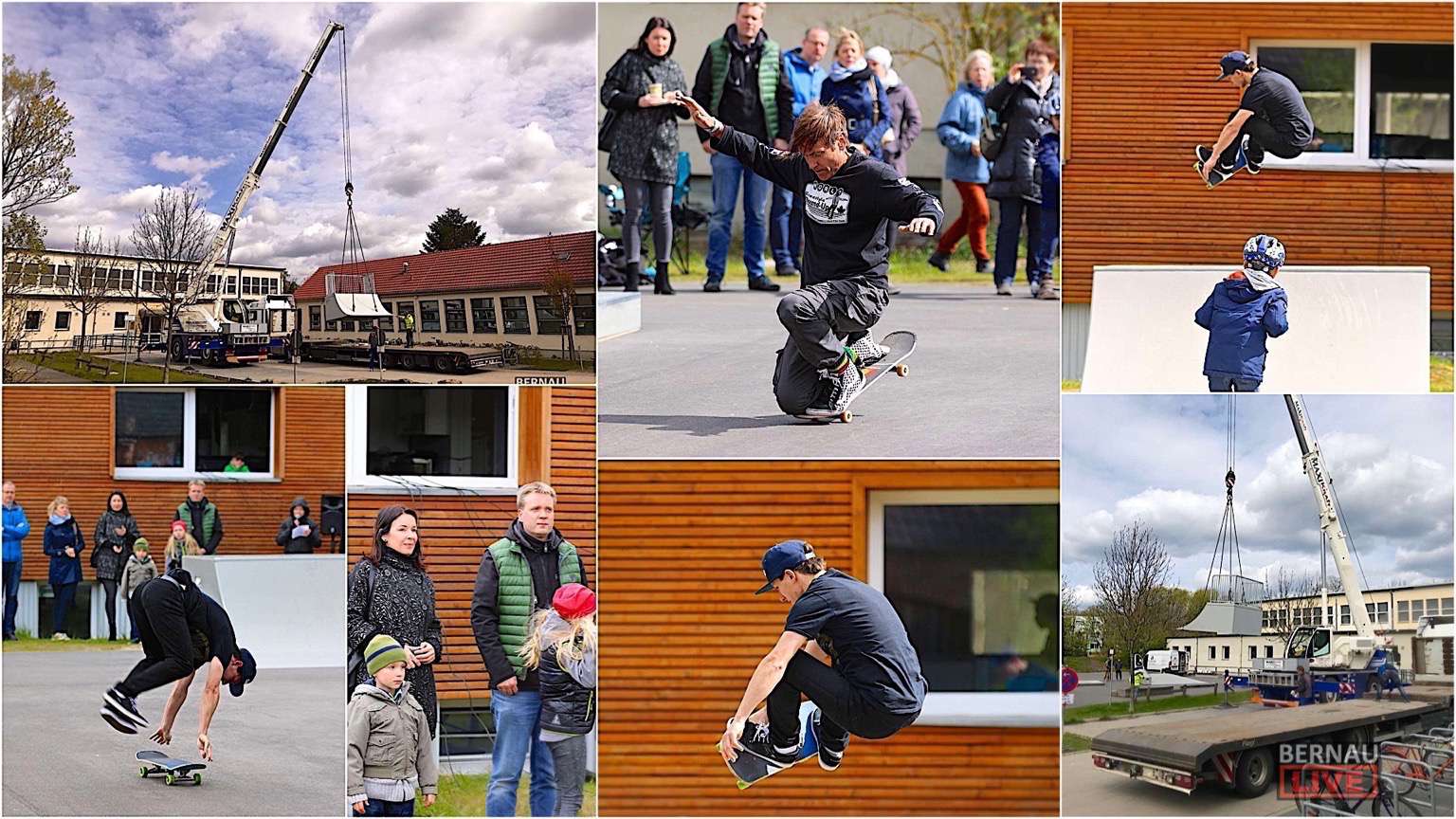 Skateranlage in Biesenthal eingeweiht - Bernau legte heute nach