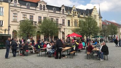 Bürgerfest zum 1. Mai auf dem Marktplatz Bernau