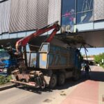 Bernau: Nachtrag Unfall Bahnhofspassage + PKW in Vollbrand 3 Bernau LIVE