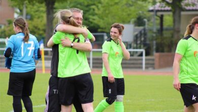 Große Freude beim Frauenfussball des SV Rüdnitz/Lobetal