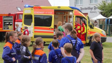 Die Jugendfeuerwehr Rüdnitz feierte ihren 20. Geburtstag