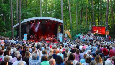 Bernau: Ein traumhafter Sommerabend mit BIRDY in der Waldkirche Lobetal