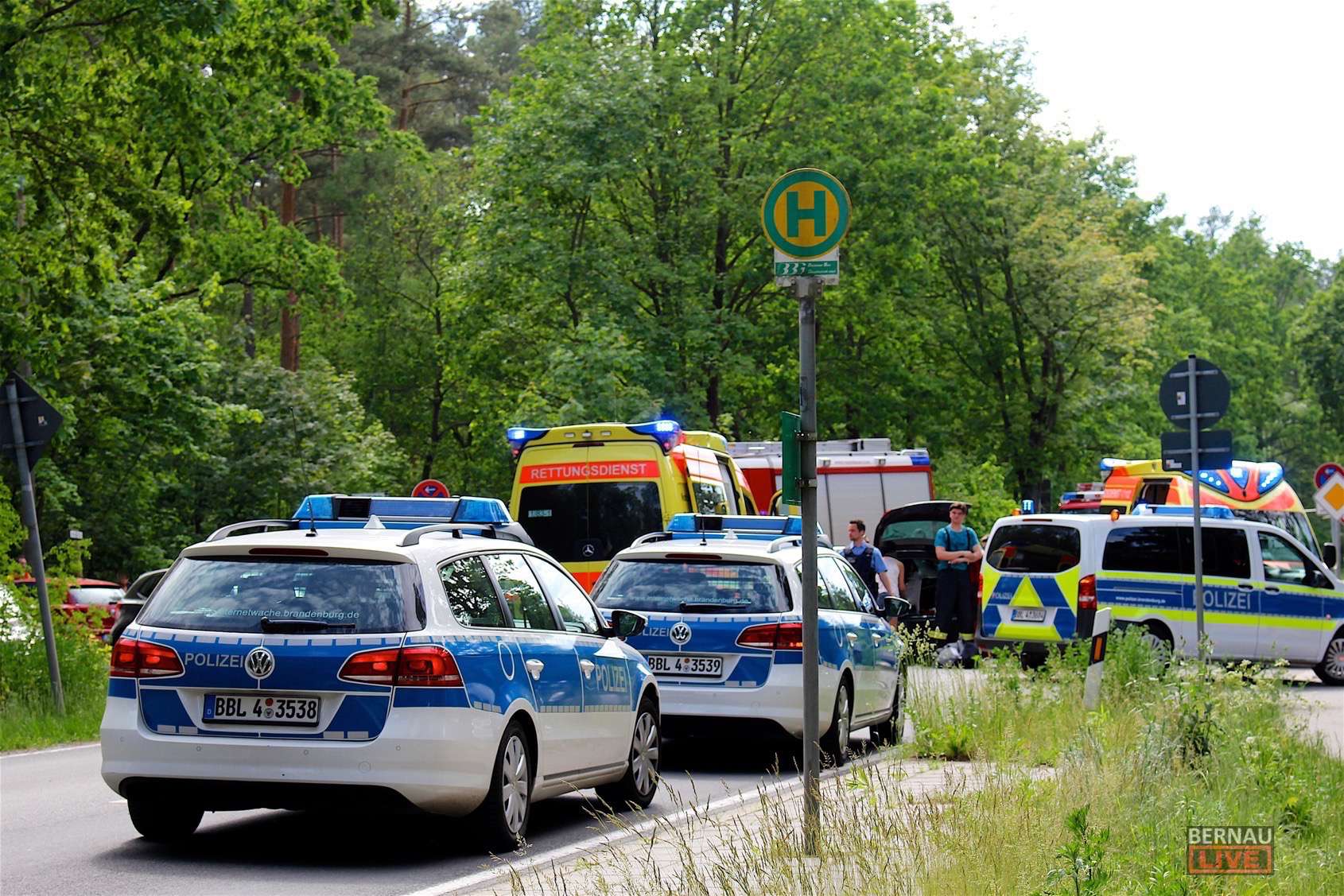 Unfall am Gorinsee - Motorradfahrer erlag seinen Verletzungen