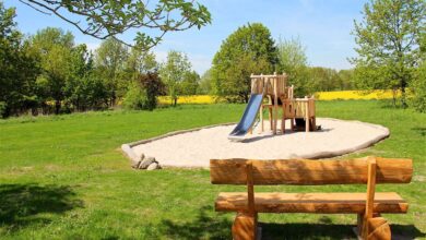 Bernau: Neuer Spielplatz im Gieses Plan fertiggestellt