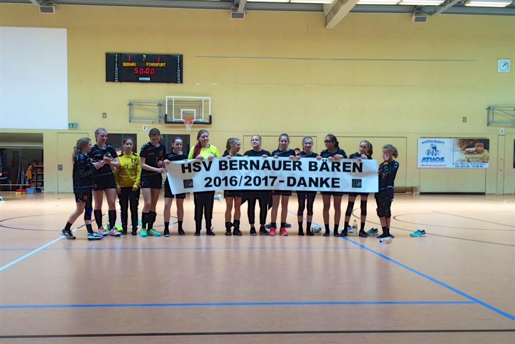 Handball in Bernau: HSV Bernauer Bären vs. Finowfurter SV 16:10
