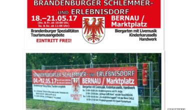 Bernau: Haben wir etwa das Brandenburger Erlebnisdorf verpasst?