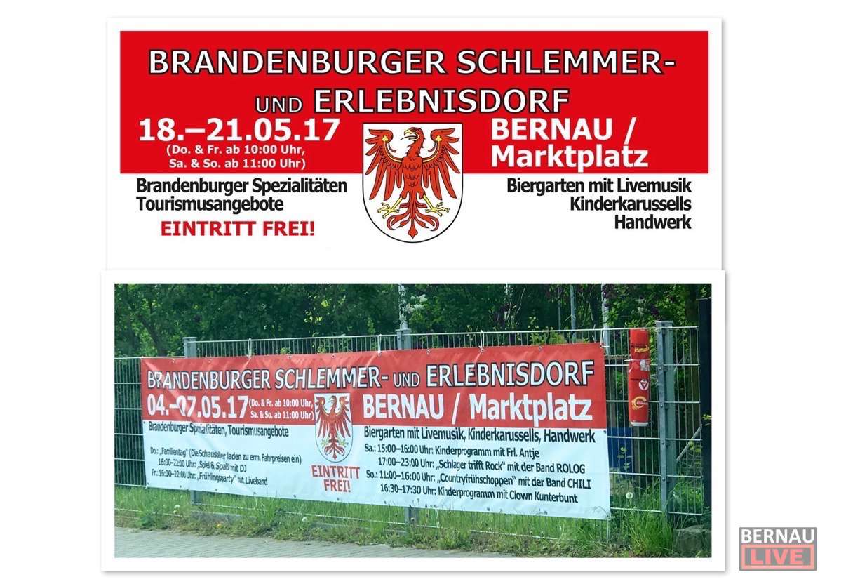 Bernau: Haben wir etwa das Brandenburger Erlebnisdorf verpasst?