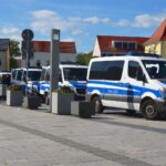 Großaufgebot der Polizei begleitete Demonstrationen in Bernau 13 Bernau LIVE