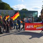 Großaufgebot der Polizei begleitete Demonstrationen in Bernau 11 Bernau LIVE