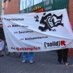 Großaufgebot der Polizei begleitete Demonstrationen in Bernau 8 Bernau LIVE