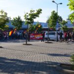 Großaufgebot der Polizei begleitete Demonstrationen in Bernau 7 Bernau LIVE