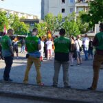 Großaufgebot der Polizei begleitete Demonstrationen in Bernau 3 Bernau LIVE