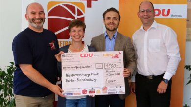 Barnim Charity Cup erspielte 1500 Euro - gestern wurde bezahlt