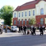 Großaufgebot der Polizei begleitete Demonstrationen in Bernau 22 Bernau LIVE