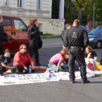 Großaufgebot der Polizei begleitete Demonstrationen in Bernau 21 Bernau LIVE