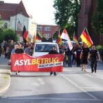 Großaufgebot der Polizei begleitete Demonstrationen in Bernau 17 Bernau LIVE