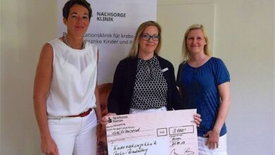 Bernau - Wandlitz: 3.000 Euro für die Kindernachsorgeklinik
