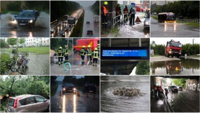 Bernau - Barnim: Unwetter zog über unsere Region