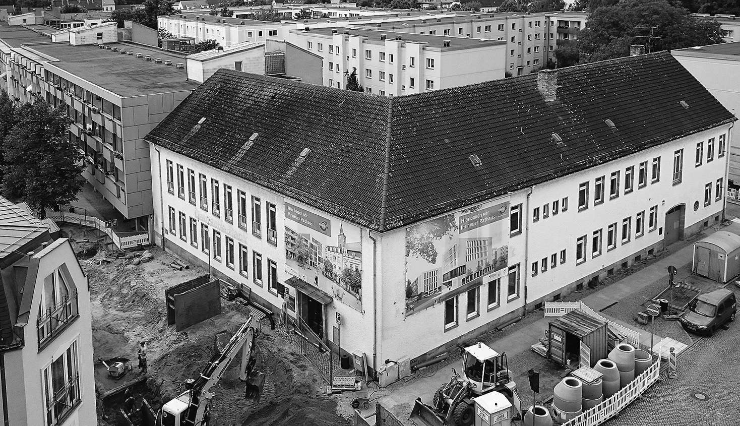 Bernau bei Berlin: Platz schaffen für den Rathausneubau 16 Bernau: Platz schaffen für den Rathausneubau