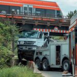 Update zum Unfall LKW gegen Brücke in Bernau b. Berlin 5 Bernau LIVE