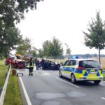 Schrecklicher Verkehrsunfall zwischen Birkholzaue und Blumberg 8 Bernau LIVE