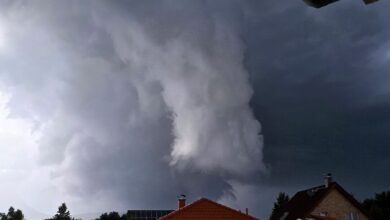 Barnim: Kurzes Unwetter sorgte für Chaos in Biesenthal
