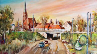 Neue Ausstellung im Rathaus Bernau: Bilder von Karl-Heinz-Eschen