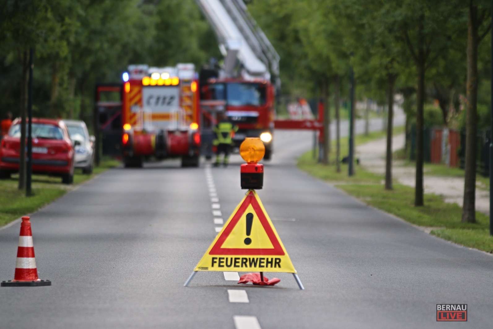 Bernau - Barnim: Meldungen der Polizei und der Feuerwehr
