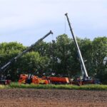 Bernau: Verunfallter LKW soeben aus dem Graben gehoben 3 Bernau LIVE
