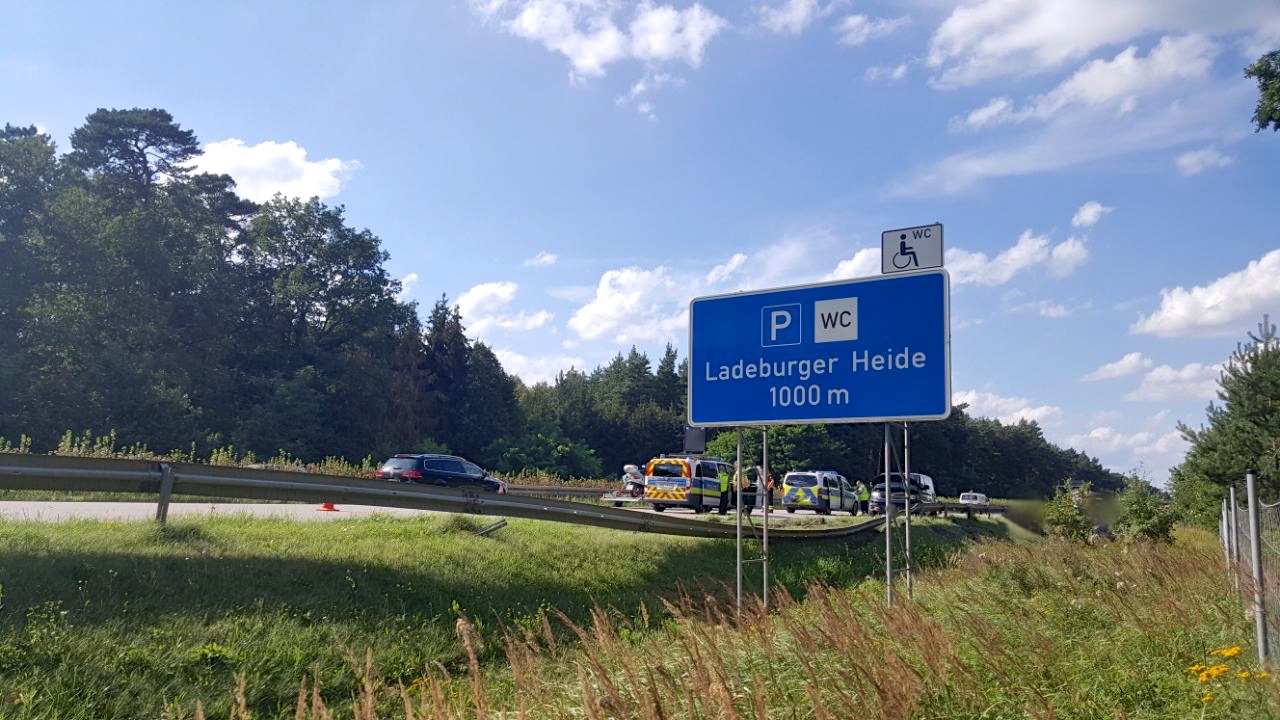 Verkehr: Stau auf der A11 - Unfall zw. AS Bernau Nord und Wandlitz