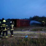 Bernau: Großübung der Feuerwehren Ladeburg, Lobetal und Birkholz 15 Bernau LIVE