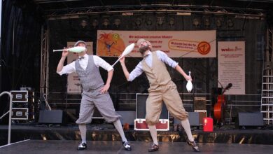 Bilder und Video von der 9. Gauklernacht in Bernau