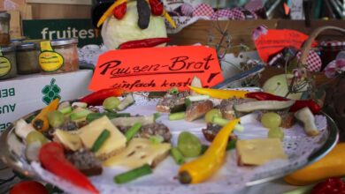 Lustiges Pausenbrot zum Wochenmarkt-Spezial in Bernau