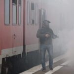 Großübung der Bundespolizei, GSG9, BFE+ am Bhf. Lichtenberg 17 Bernau LIVE