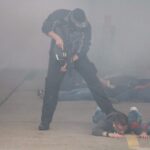 Großübung der Bundespolizei, GSG9, BFE+ am Bhf. Lichtenberg 21 Bernau LIVE