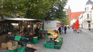 Bernau: Wochenmarkt wegen Bauarbeiten auf dem Marktplatz