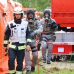 Gefahrgut-Übung der Feuerwehr & Antiterror-Übung - Biowaffenangriff 6 Bernau LIVE