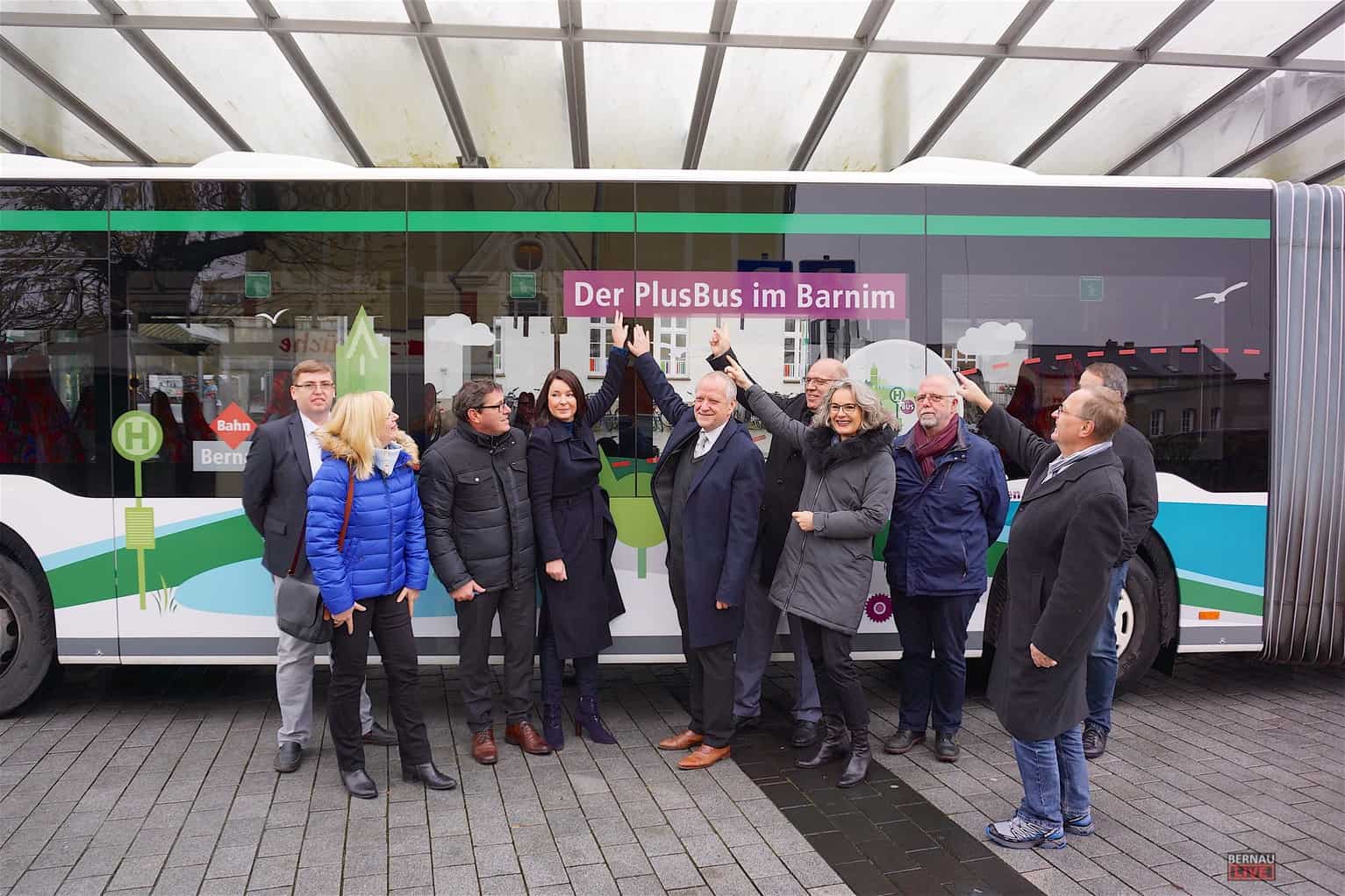 Bernau - Barnim: Neue PlusBus - Linien starten am 10. Dezember