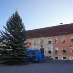 Bernau: Weihnachtsbaum im Doppelpack und Mega Logistik 36 Bernau LIVE