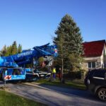 Bernau: Weihnachtsbaum im Doppelpack und Mega Logistik 35 Bernau LIVE