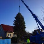 Bernau: Weihnachtsbaum im Doppelpack und Mega Logistik 30 Bernau LIVE