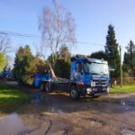 Bernau: Weihnachtsbaum im Doppelpack und Mega Logistik 14 Bernau LIVE