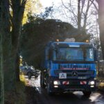Bernau: Weihnachtsbaum im Doppelpack und Mega Logistik 17 Bernau LIVE