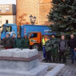 Bernau: Weihnachtsbaum im Doppelpack und Mega Logistik 6 Bernau LIVE