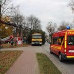 Weihnachtsbaum schwebte heute in Schwanebeck ein 3 Bernau LIVE