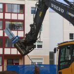 Rathausneubau Bernau - Abriss des alten Verwaltungsgebäudes 28 Bernau LIVE